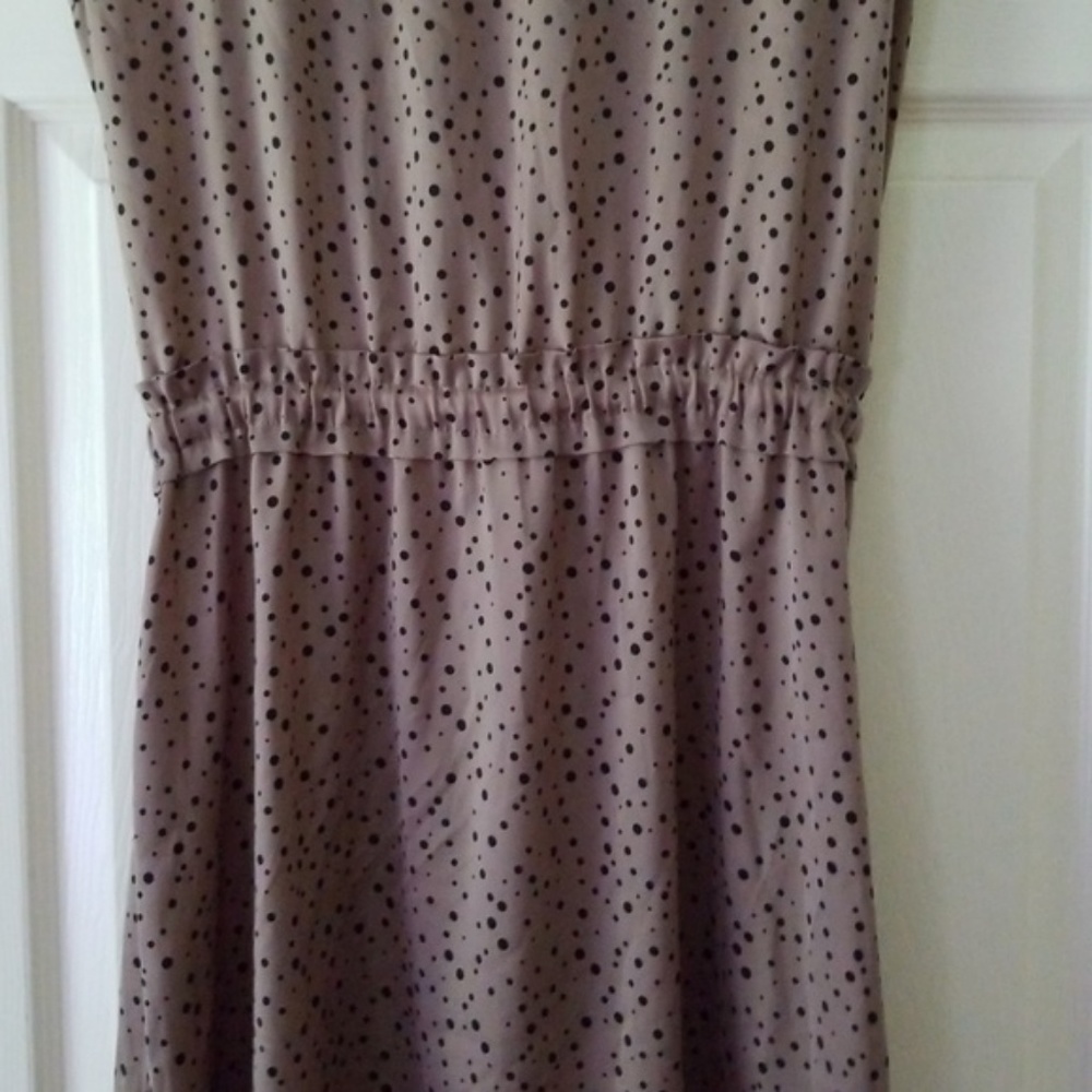 ⭐2/$10 LOFT Blouson Polka Dot Dress, size M - Picture 8 of 8